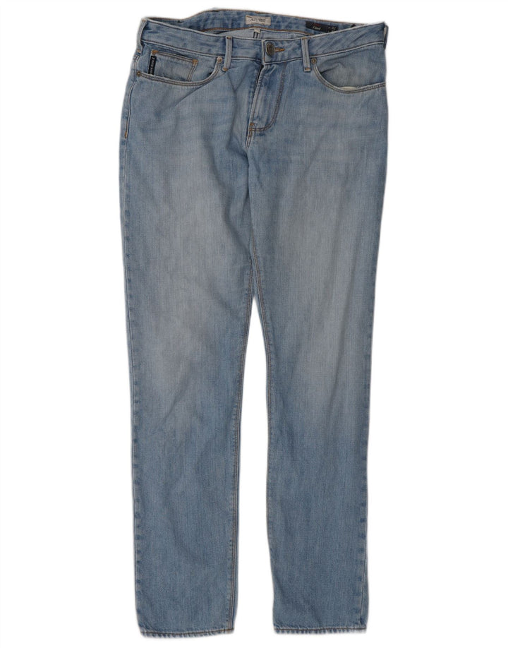 Armani Jeans Slim Homme W32 L30 Bleu Coton