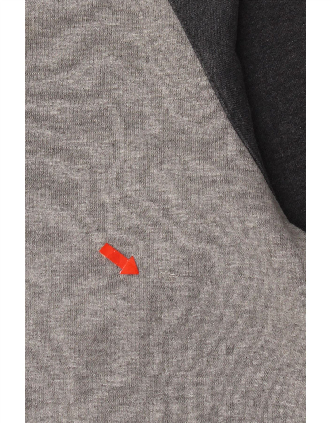 Adidas Pull à capuche zippé pour homme en coton moucheté gris moyen