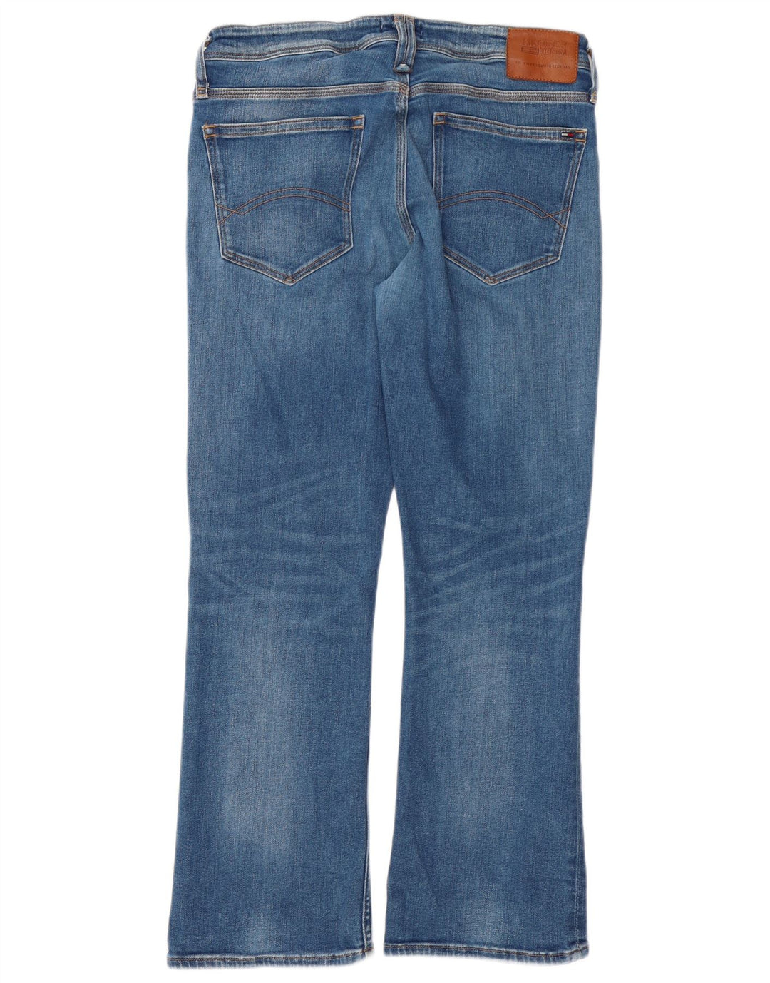 TOMMY HILFIGER Jean Bootcut Homme W34 L28 Bleu Coton