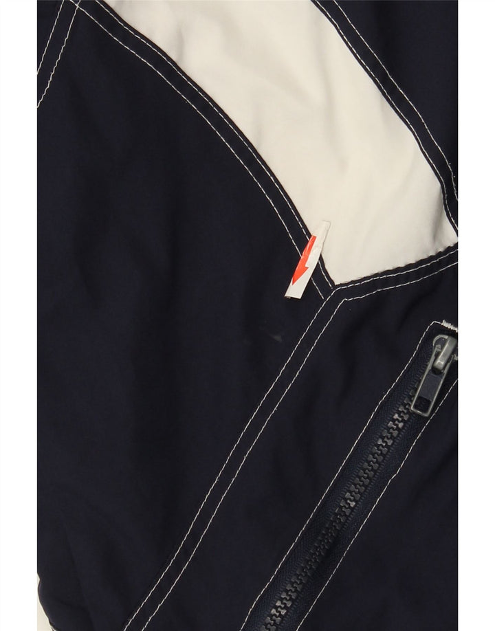 Active Veste de survêtement pour homme Large Bleu marine Colourblock