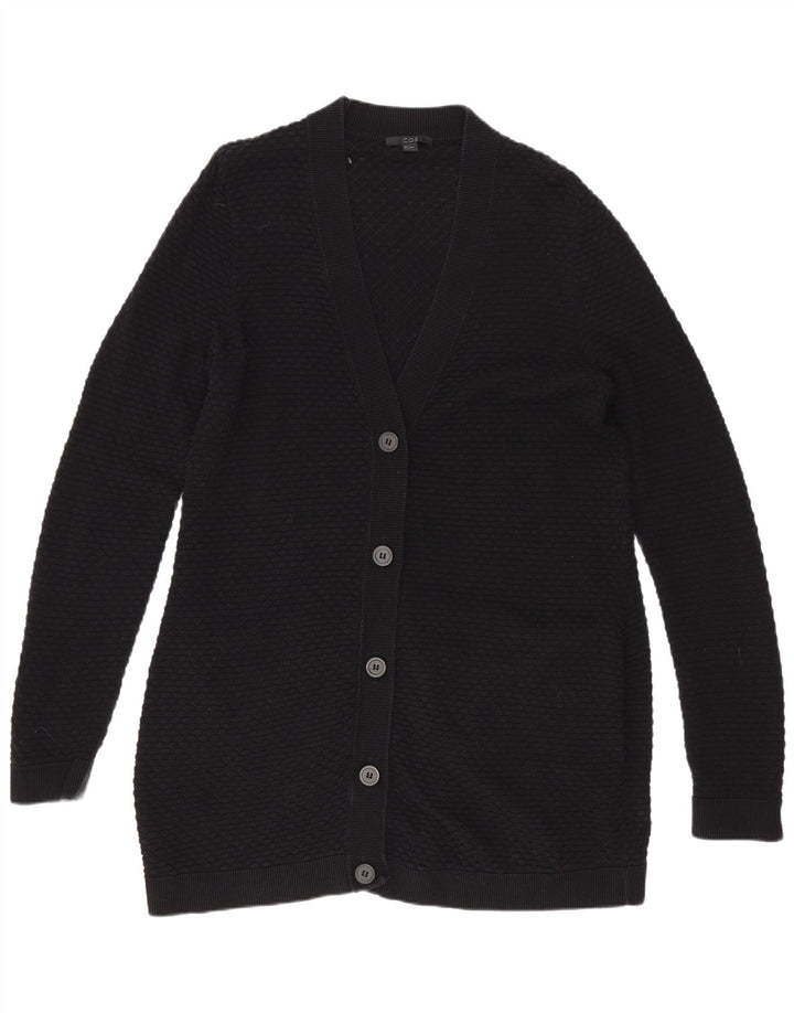 Cos Cardigan long pour femme UK 10 Petit Noir