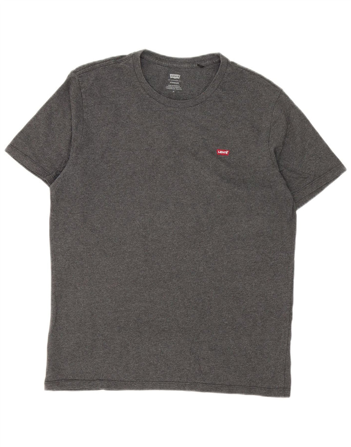 Levi's Tee-Shirt Standard Homme Gris Moyen Coton