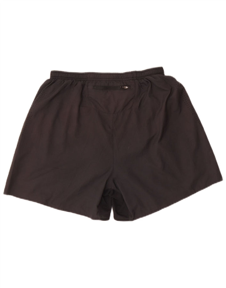 NIKE Short de sport Dri Fit pour homme en polyester noir moyen