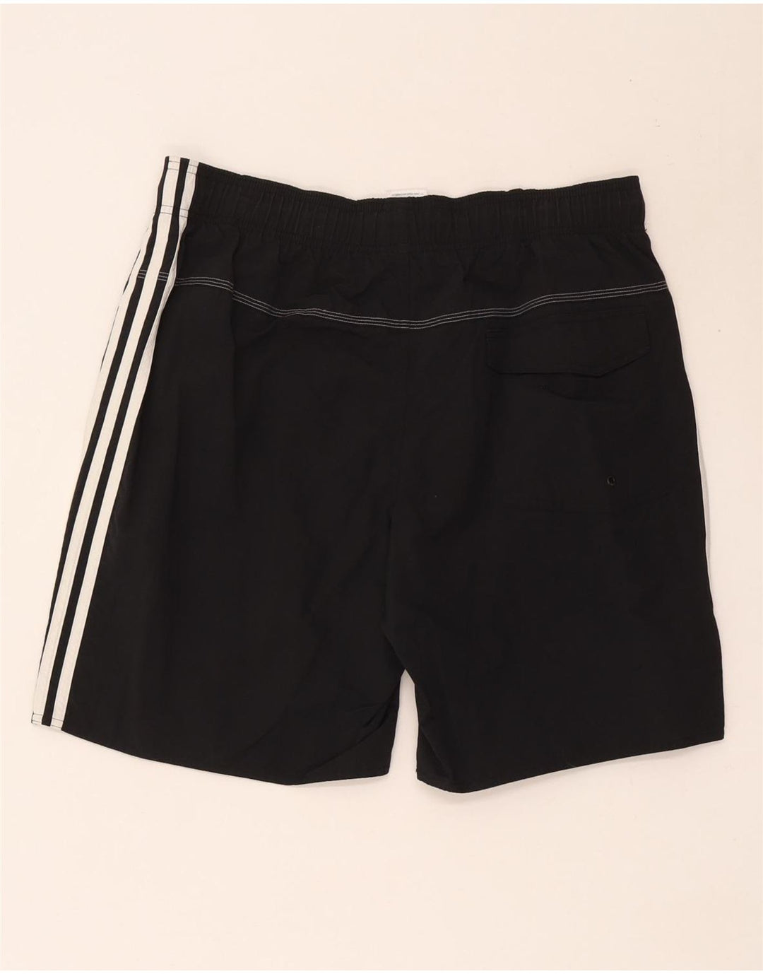 Adidas Short de sport pour homme Large Noir Polyester