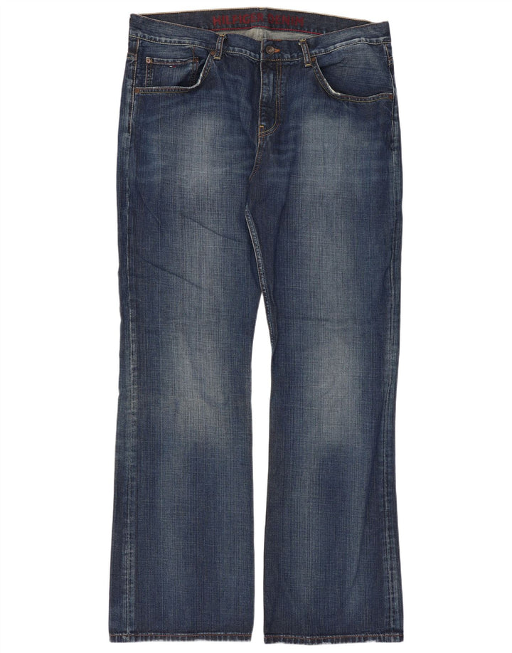 Tommy Hilfiger Jean Bootcut Manhattan Homme W38 L34 Bleu Coton