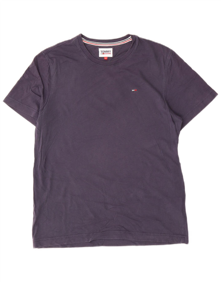 Tommy Hilfiger T-Shirt Homme Bleu Marine Moyen Coton