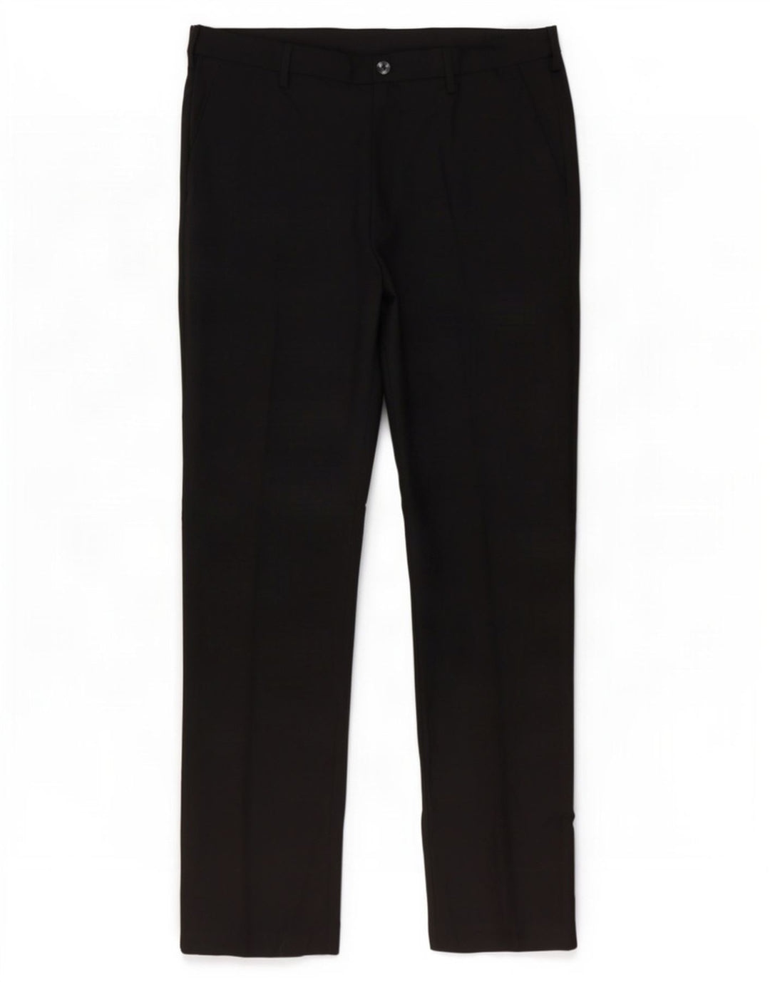 Marks & Spencer Pantalon chino coupe classique pour homme W34 L33 Noir Polyester