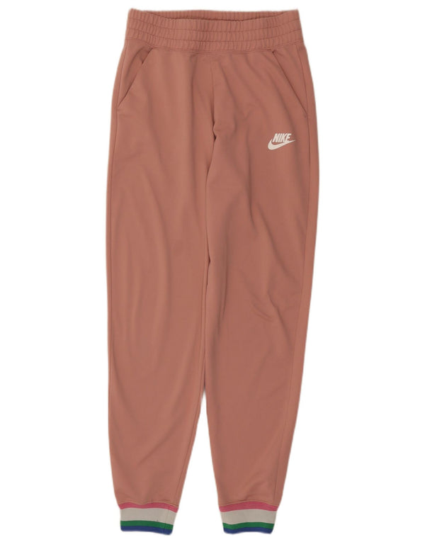 Nike Pantalon de survêtement pour femme Pantalon de jogging UK 10 Petit Rose Polyester