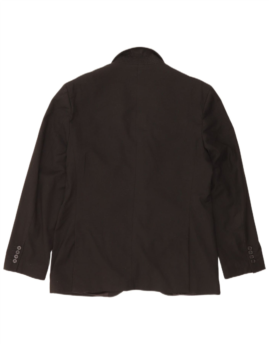 MARKS & SPENCER Veste blazer à 2 boutons pour homme UK 40 Noir moyen Polyester