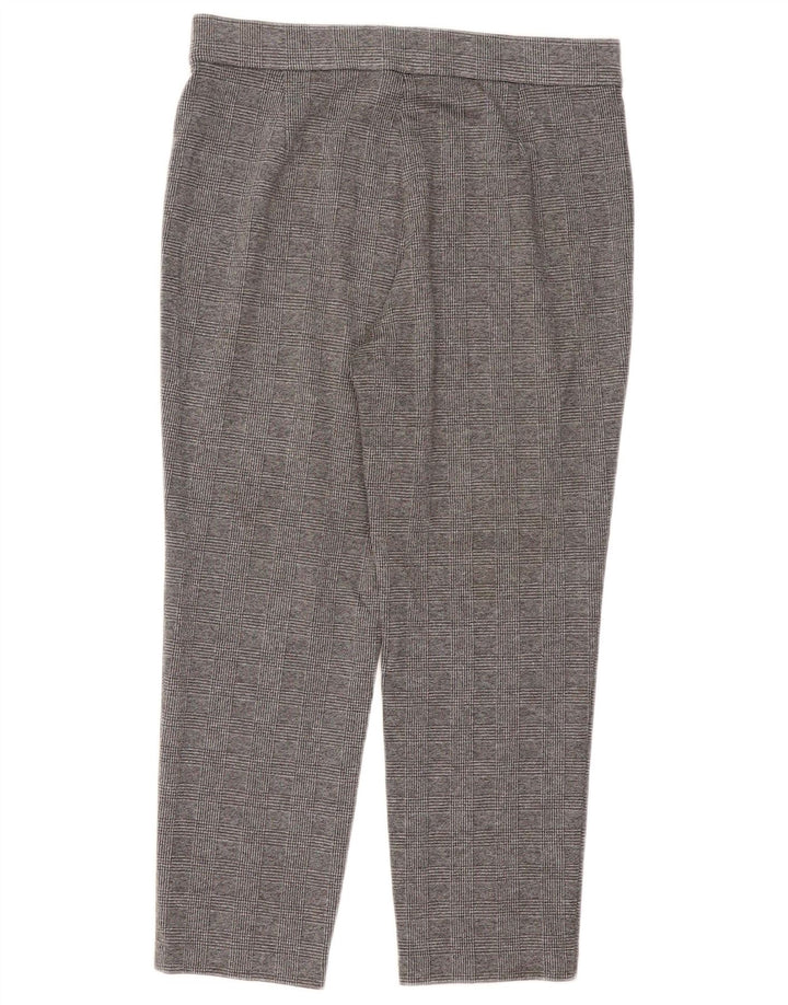 Marks & Spencer Pantalon court pour femme UK 14 Large W32 L25 Gris