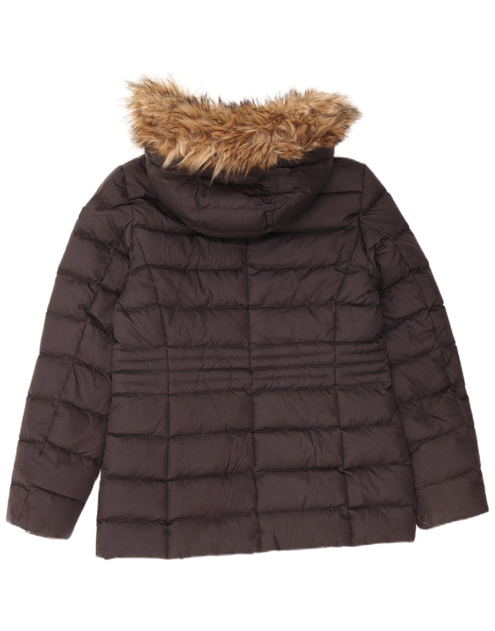 ESPRIT Veste matelassée à capuche pour femme UK 10 Small Noir