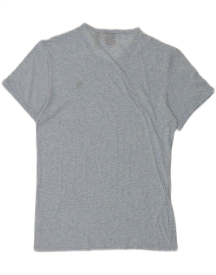 G-Star Homme T-Shirt Top Petit Bleu Moucheté Coton