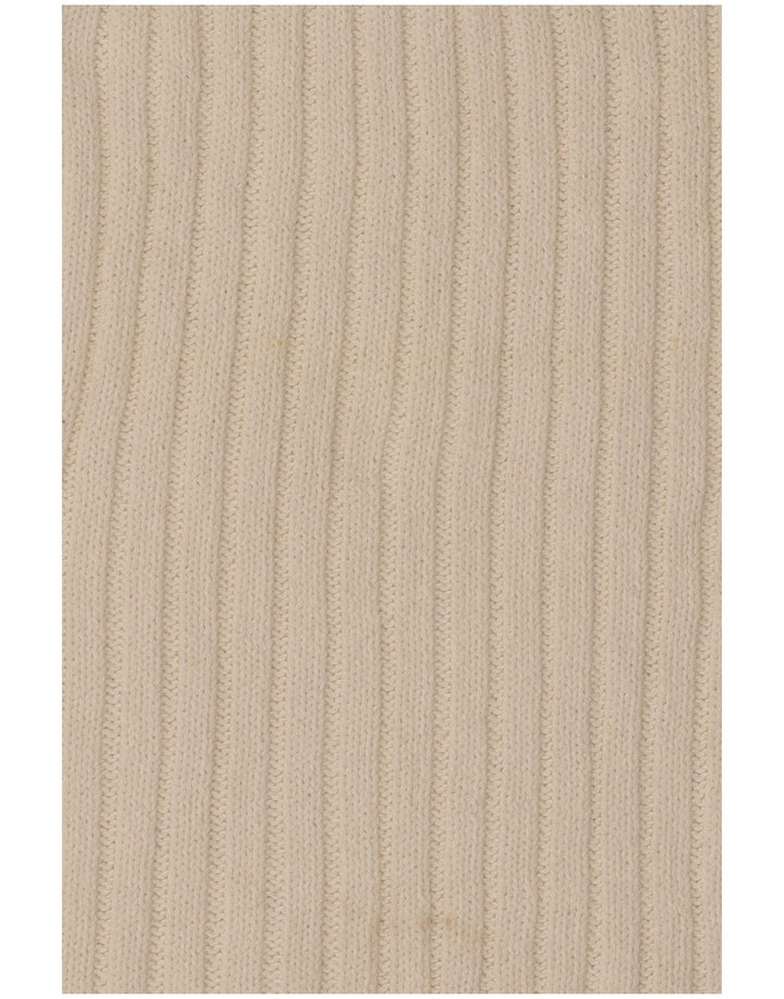 Zara Femme Débardeur UK 12 Moyen Blanc Coton