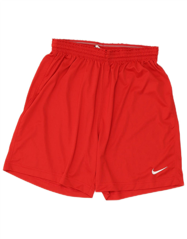 Short de sport Nike pour hommes, grand, rouge, polyester