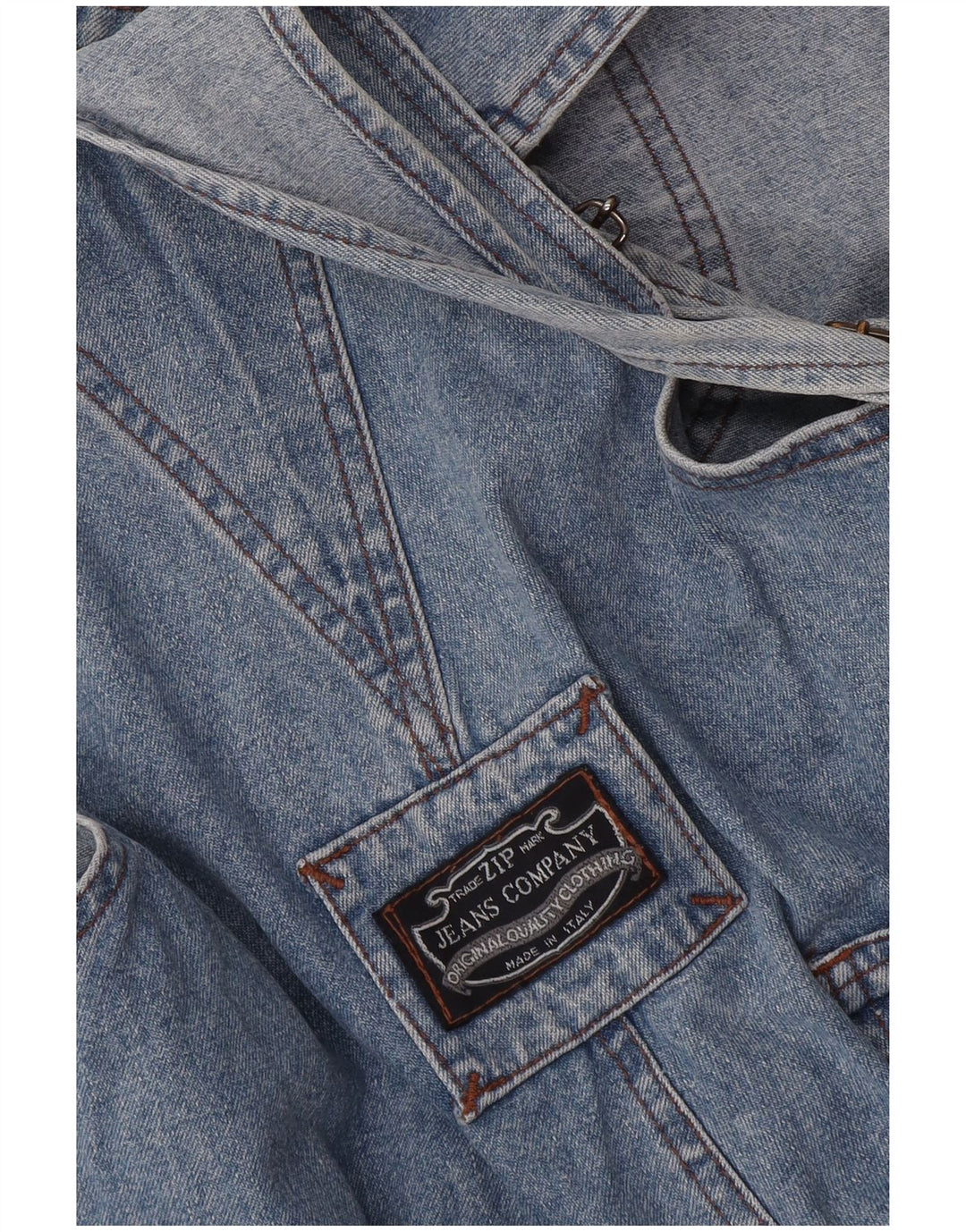 Salopette Cargo Zip Femme W36 L29 Bleu