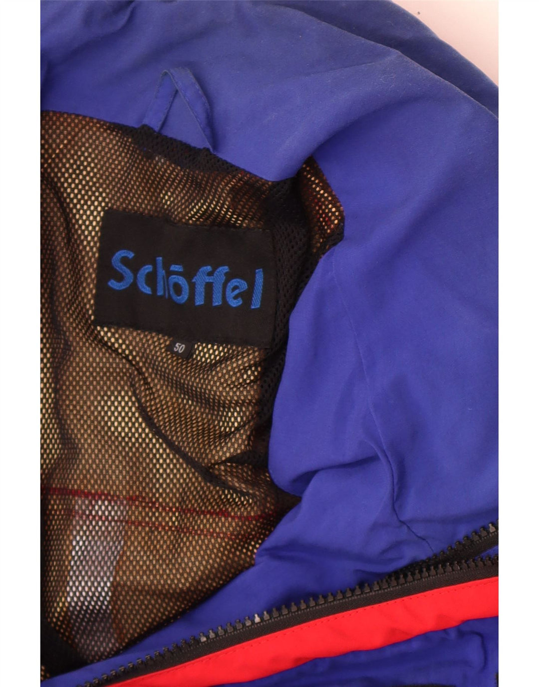 Schoffel Veste de Pluie à Capuche Homme EU 50 Large Rouge