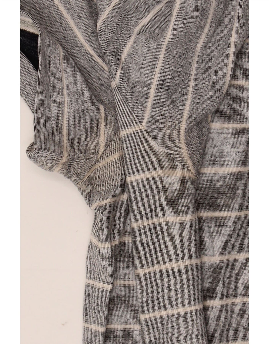 Penguin T-Shirt Homme Gris Moyen Rayé Coton