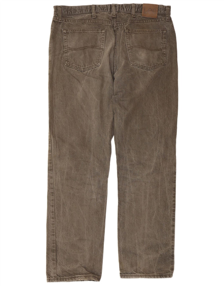 Lee Jean droit coupe régulière pour homme W38 L32 gris