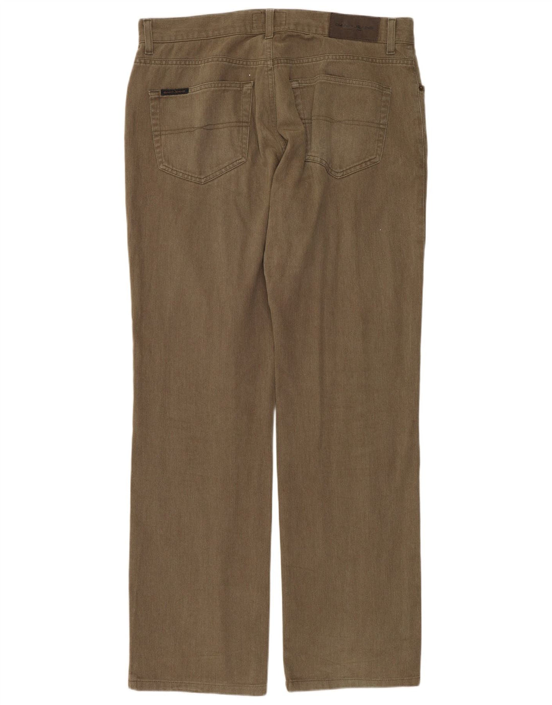 GANT Jean droit coupe droite W36 L32 kaki coton homme