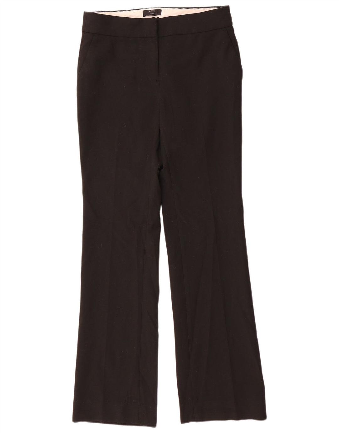 J. CREW Pantalon de costume Edie Bootcut pour femme US 4 Small W30 L32 Noir