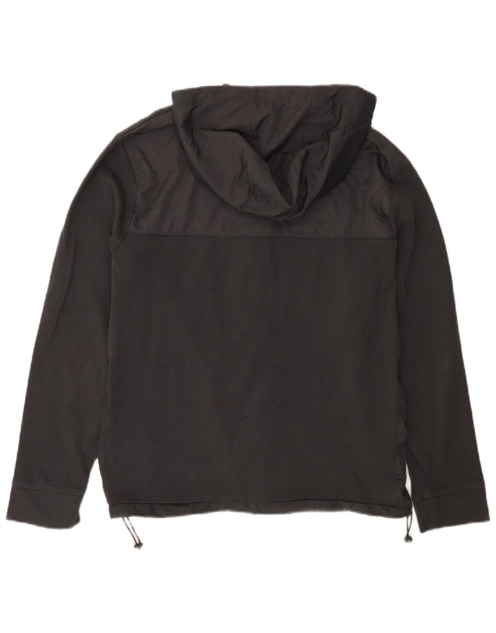 Zara Pull À Capuche Zippé Homme Gris Moyen