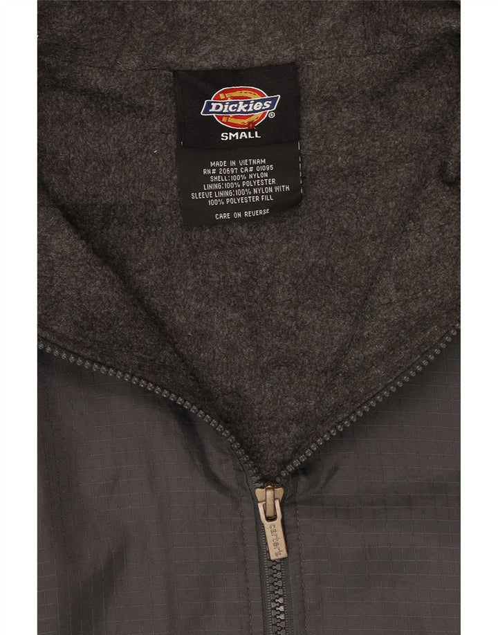Dickies Veste coupe-vent à capuche pour homme UK 36 Small Gris Polyester