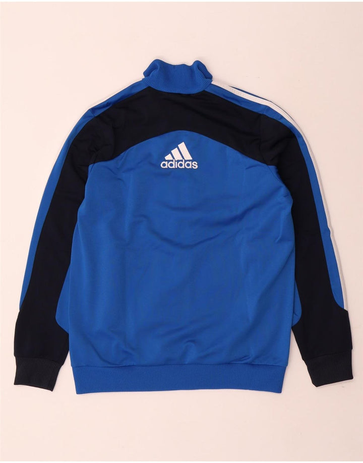 ADIDAS Veste de survêtement graphique pour garçon 13-14 ans Bleu Colourblock