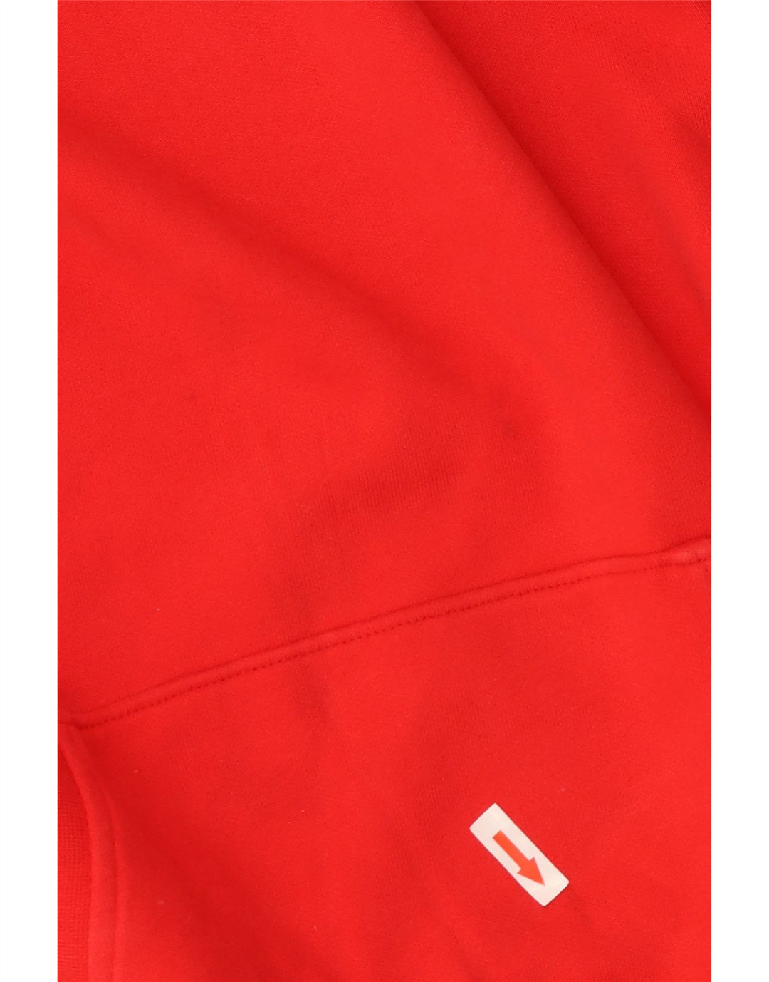 Levi's Pull à Capuche Graphique Oversize Femme UK 14 Rouge Moyen Coton