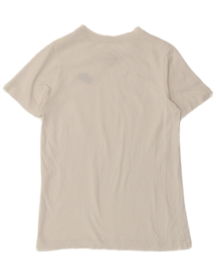 Nike T-Shirt Garçon 10-11 Ans Blanc Moyen