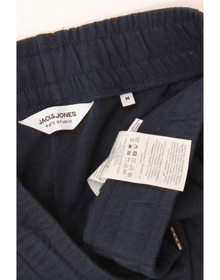 Jack & Jones Short de Sport Graphique Homme Bleu Marine Moyen Coton