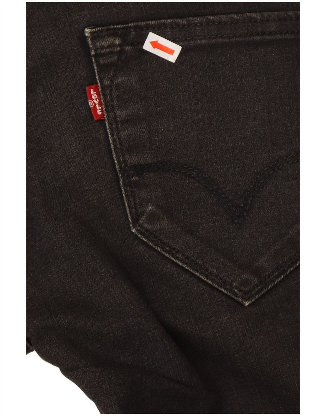 LEVI'S Jean Slim 519 Femme W29 L32 Gris Coton
