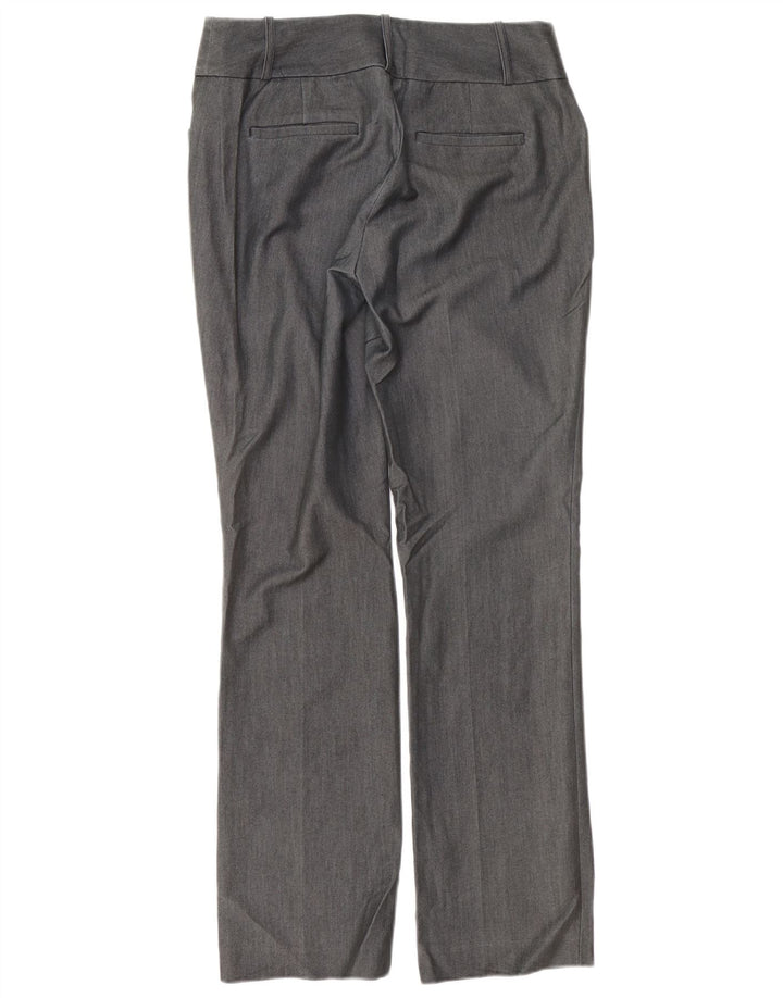 CALVIN KLEIN Pantalon décontracté droit pour femme US 6 Medium W32 L32 Gris