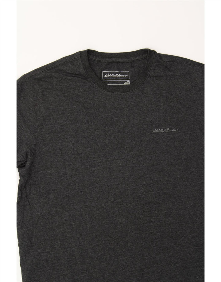 EDDIE BAUER Mens T-Shirt Top Medium Black Vintage Eddie Bauer and Second-Hand Eddie Bauer from Messina Hembry 