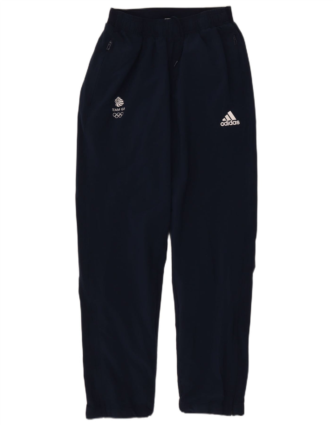 Adidas Pantalon de Survêtement Team GB Homme Bleu Marine Moyen Polyester