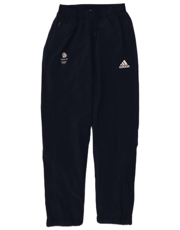 Adidas Pantalon de Survêtement Team GB Homme Bleu Marine Moyen Polyester