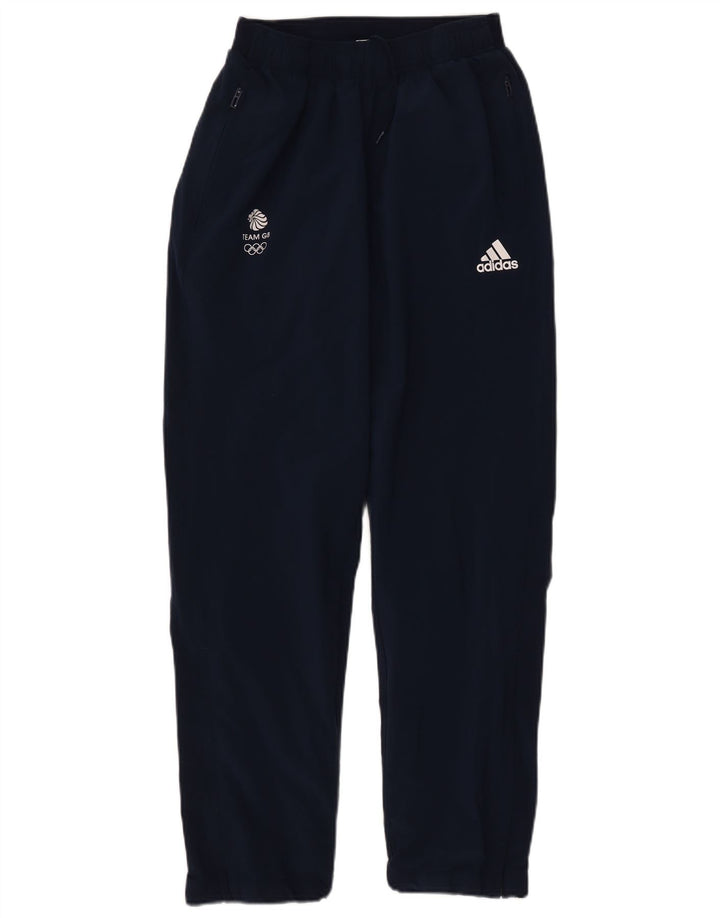Adidas Pantalon de Survêtement Team GB Homme Bleu Marine Moyen Polyester