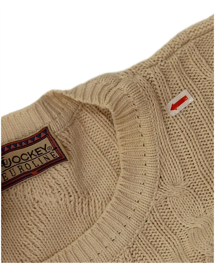 Jockey Pull col rond pour homme Beige Taille L
