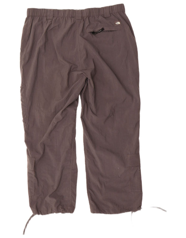 The North Face Pantalon cargo droit pour femme Large W34 L24 Nylon gris