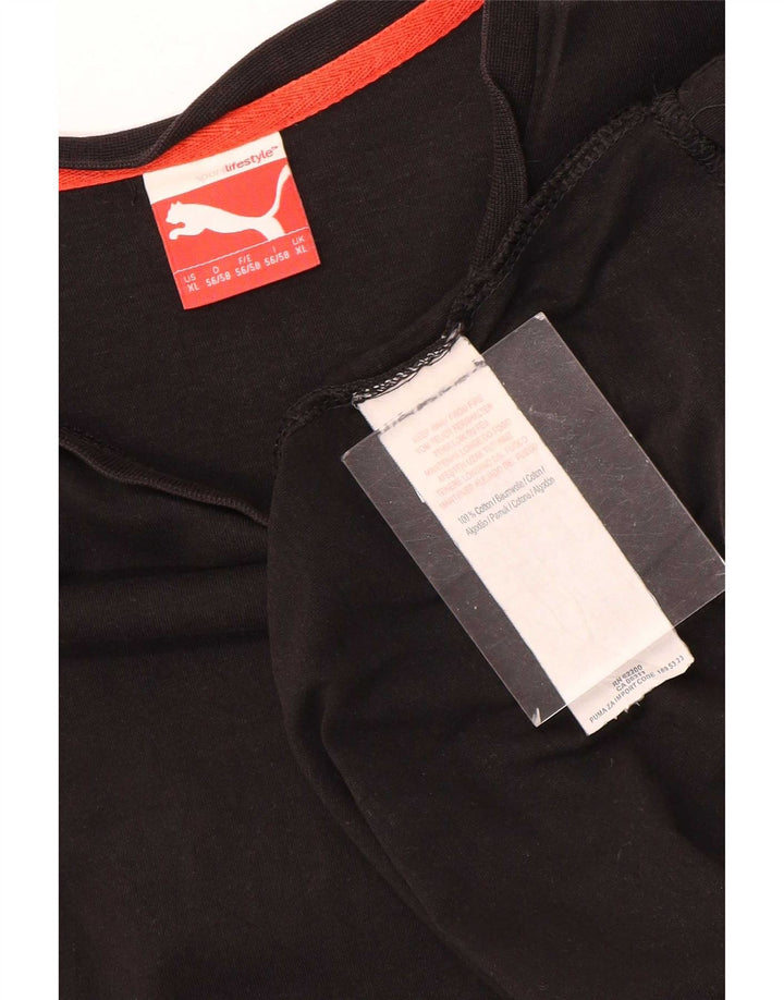 Puma T-Shirt Homme Top XL Noir Coton