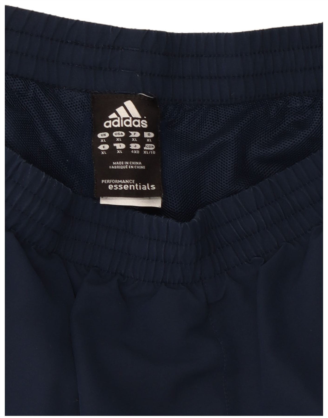 ADIDAS Short de Sport Climalite Homme XL Bleu Marine