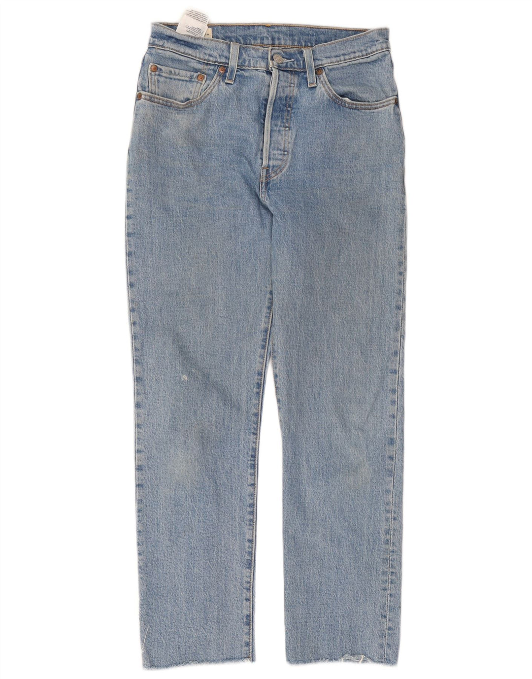 Levi's Jean Droit 501 Femme W28 L28 Bleu Coton