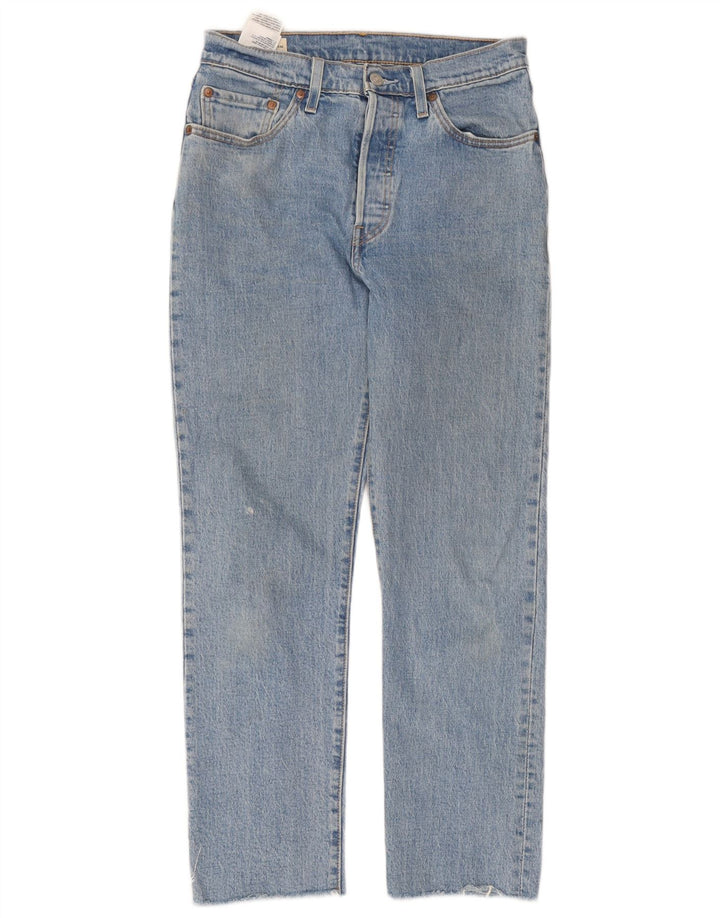 Levi's Jean Droit 501 Femme W28 L28 Bleu Coton
