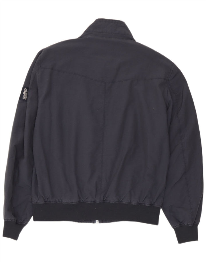 Refrigue Veste Bomber Homme UK 42 XL Bleu Marine Nylon