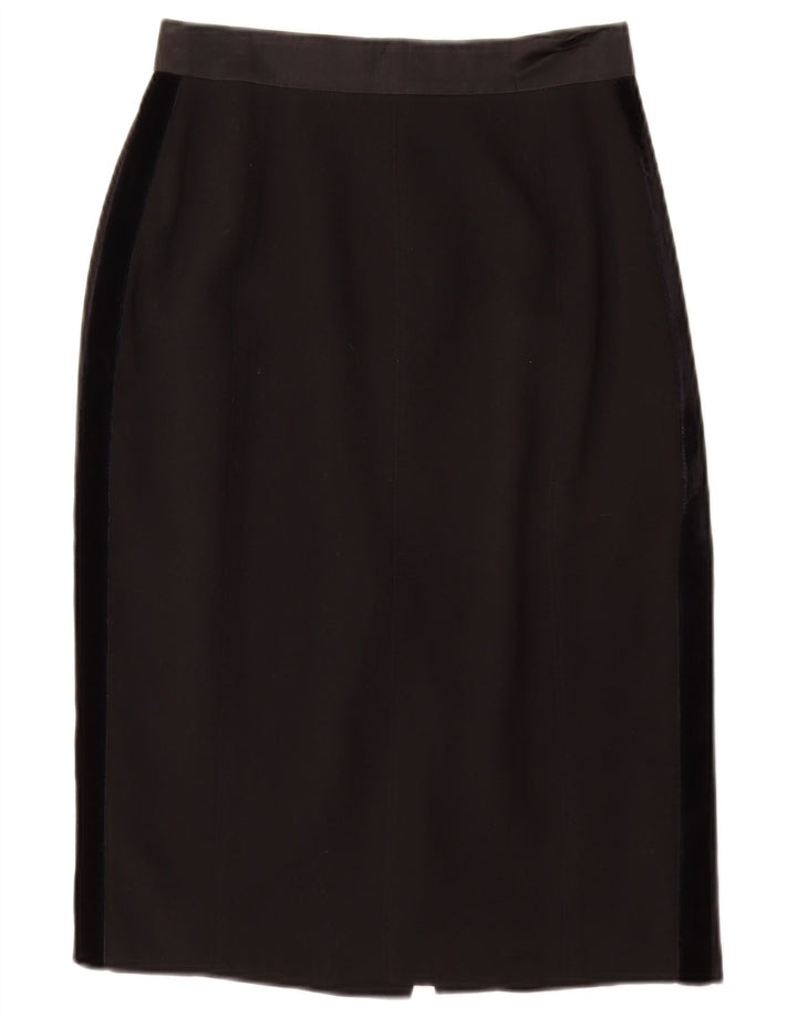 Laurel Jupe crayon femme EU 36 Small W26 Laine vierge noire