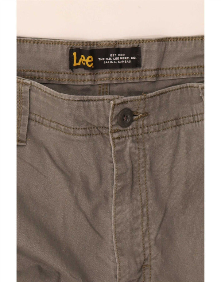 Lee Pantalon Cargo Droit Homme W32 L31 Gris