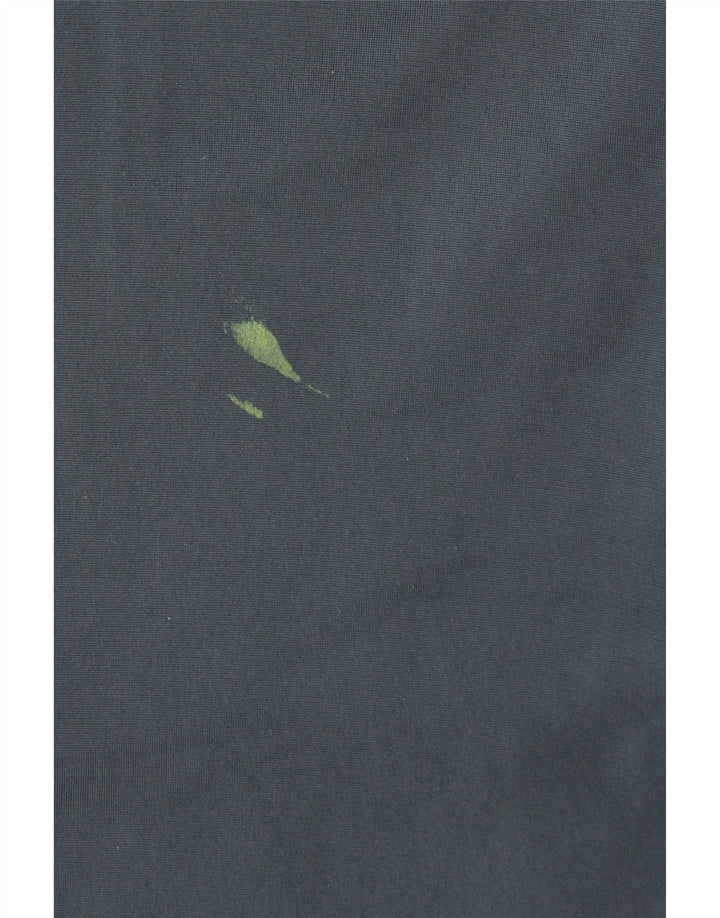 ADIDAS Pantalon de survêtement pour homme UK 42/44 Large Bleu Colorblock Polyester