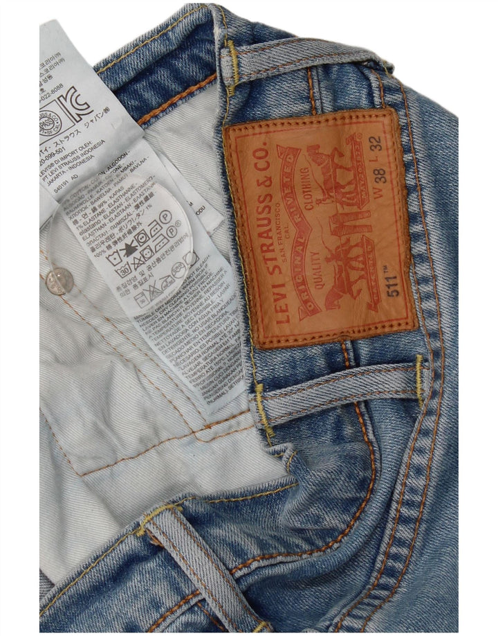 Levi's Jean Slim 511 Homme Bleu W38 L32 Coton