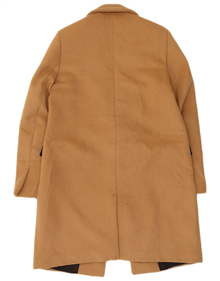 Zara Manteau Femme UK 14 Beige Moyen