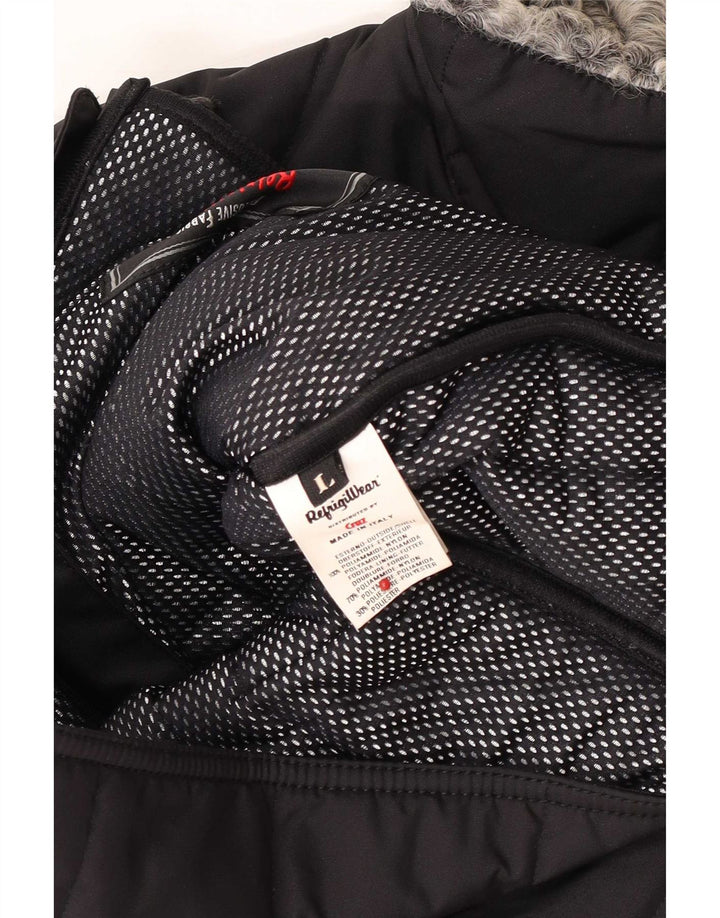 Refrigiwear Veste coupe-vent pour femme UK 14 Large Noir Polyamide