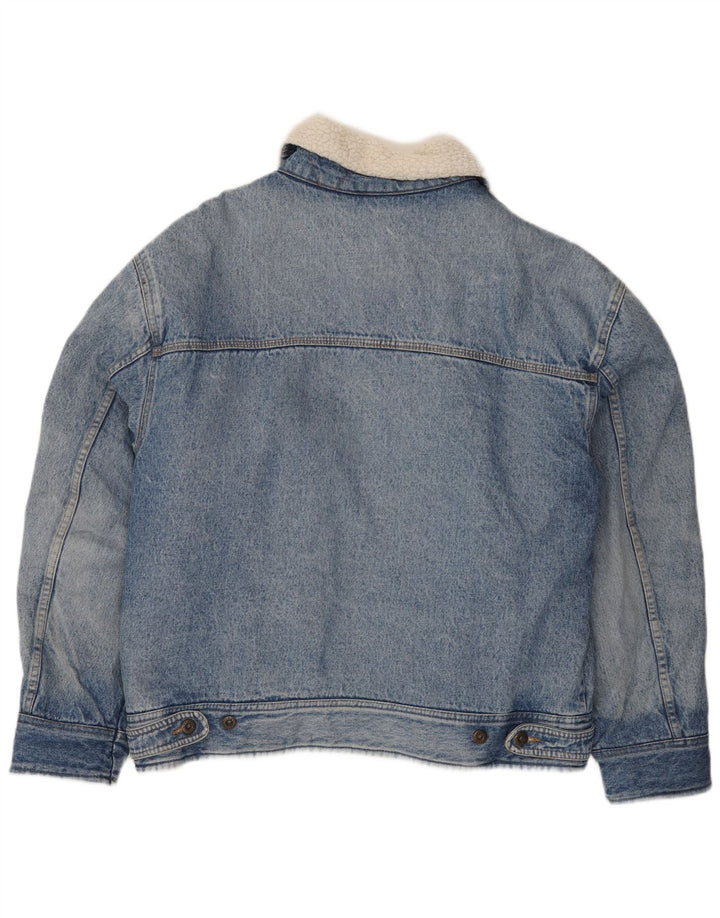 Carrera Veste en Jean Sherpa Homme UK 42 XL Bleu